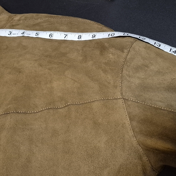 NWOT Peruvian Connection Goat Suede Jacket Small - Picture 9 of 10